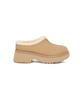Ugg [Women] Round Toe Platform Clogs (New Heights Cozy Clogs) - Mustardseed / 1162510Mdsd