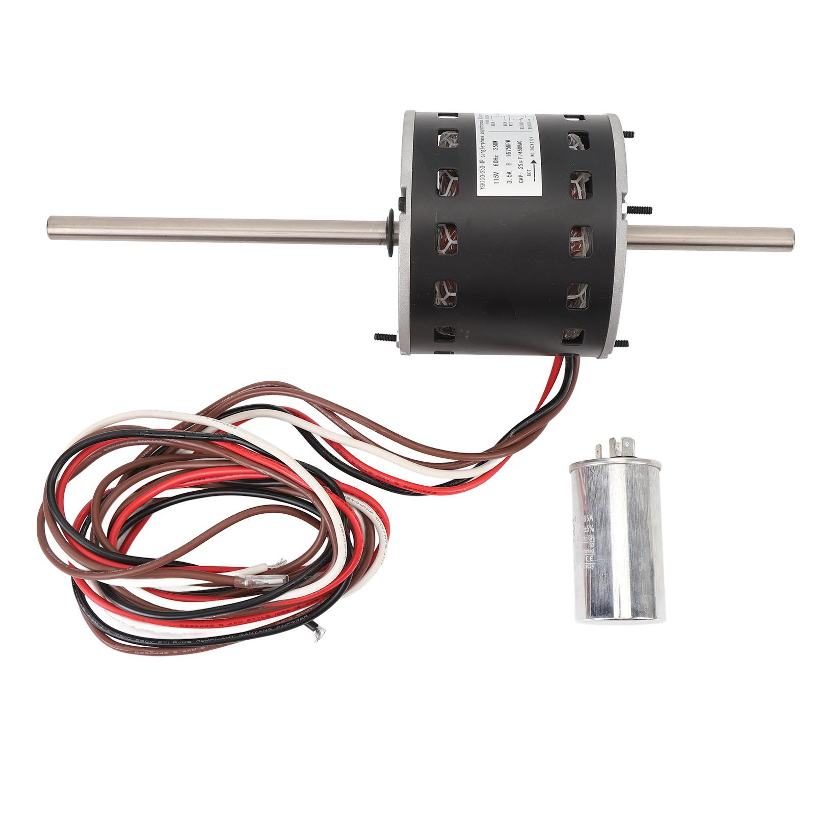 RV AC Fan Motor Torsion Heavy Duty 115V 1 3HP 1675RPM High Performance 7184 0156 for Coleman Mach