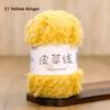 Hand Knitted Fur Yarn Long Hair  Hat Scarf DIY Wool Yarn Simulation Fur Crt Material Autumn Faion Accories