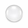 6xTime Gem Glass Patches Round Flat Crystal Cabochons for DIY Jewelry Making 35mm (5pcs/pack)