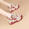 Scarpe dad con suola spessa rialzanti da donna autunnali e invernali popolari scarpe sportive casual versatili alla moda muffin scarpe da donna