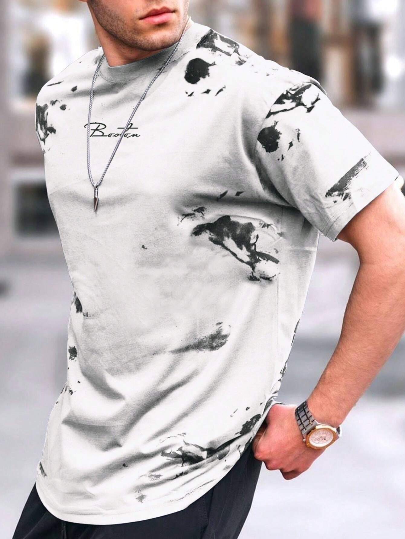 

Чоловіча футболка Manfinity LEGND з графічним малюнком Tie Dye 5XL