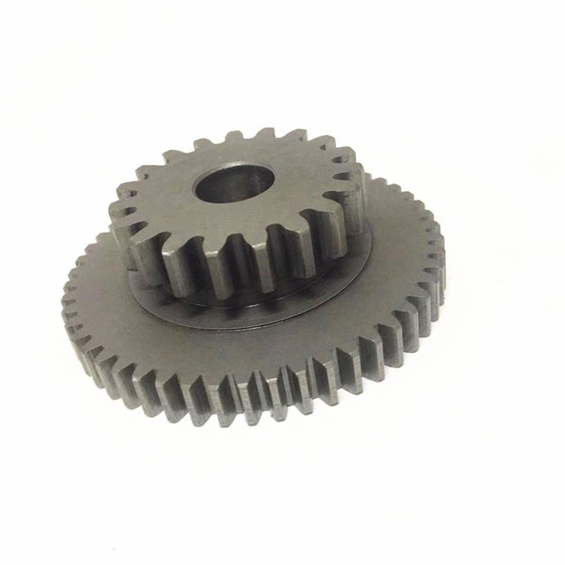 19-51T Chain Drive Engine Starter Motor Gear Dual Link Gear Drive Idle Gear For Suzuki GN250 GN 250 250CC