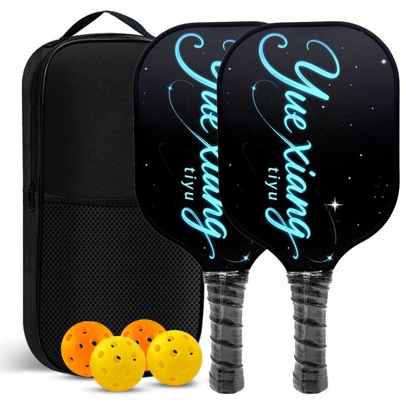 Fiberglass Pickleball Paddle Lightweight Durable Outdoor Training Racket