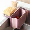 Dry Wet Separation Trash Can Telescopic Draining Basket Soap Sponge Holder Kitchen Sink Drain Basket With Suction Cup