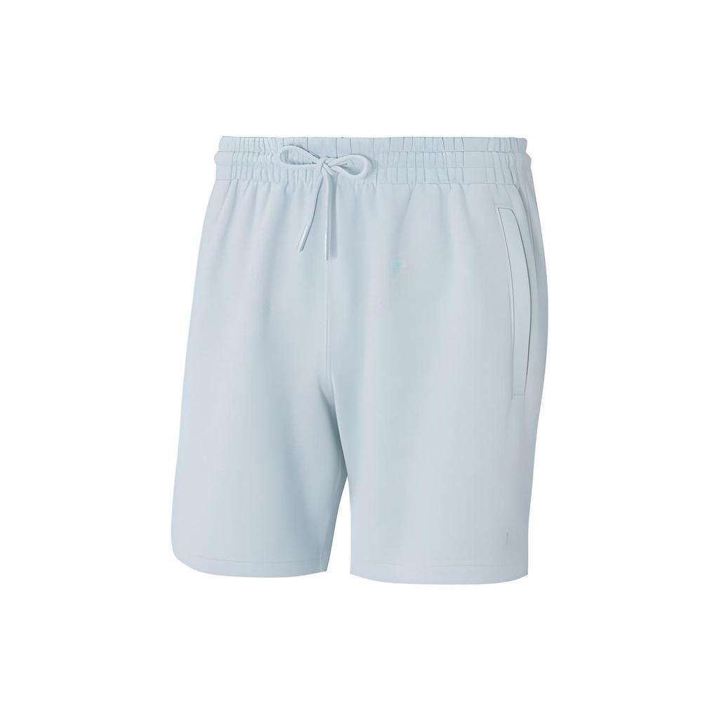 Adidas Originals Trefoil Logo Shorts With Drawstring Men Bottoms Light-Blue HF6359