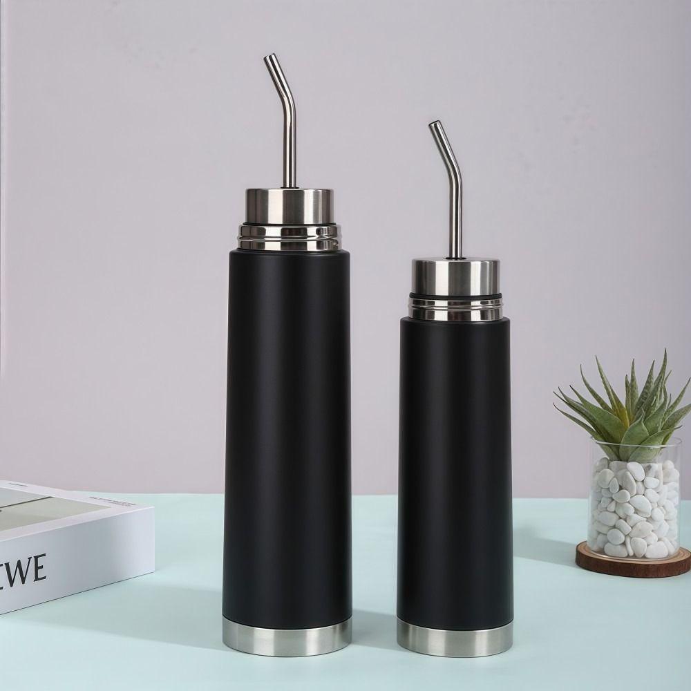NEW Self-Serving Yerba Mate Bottle 2-in-1 Built-in Straw Thermal Cup 500ml/750ml Stainless Steel Vacuum Cup Unisex