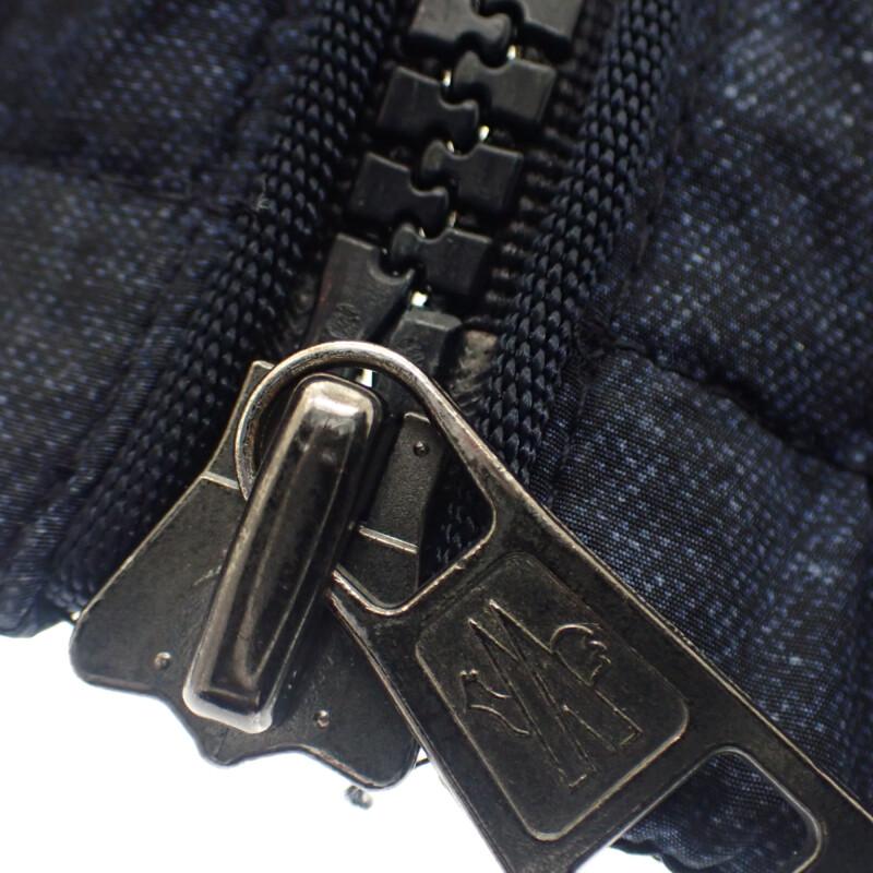 MONCLER  B1091410674553774 4 Nylon jacket Indigo Nylon mens