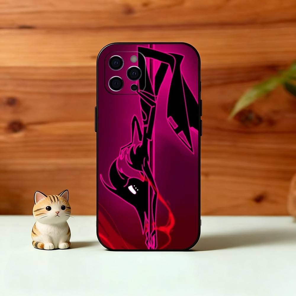 H-Hazbin A-Angel Dust Phone Case Silicone Soft For IPhone 17 16 15 14 13 12 11 X XR Plus Pro Max Plus
