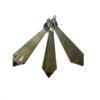 Natural Crystal Pendant with Smoky Quartz, Amethyst, Brown Quartz, Obsidian, Tiger's Eye, and White Crystal
