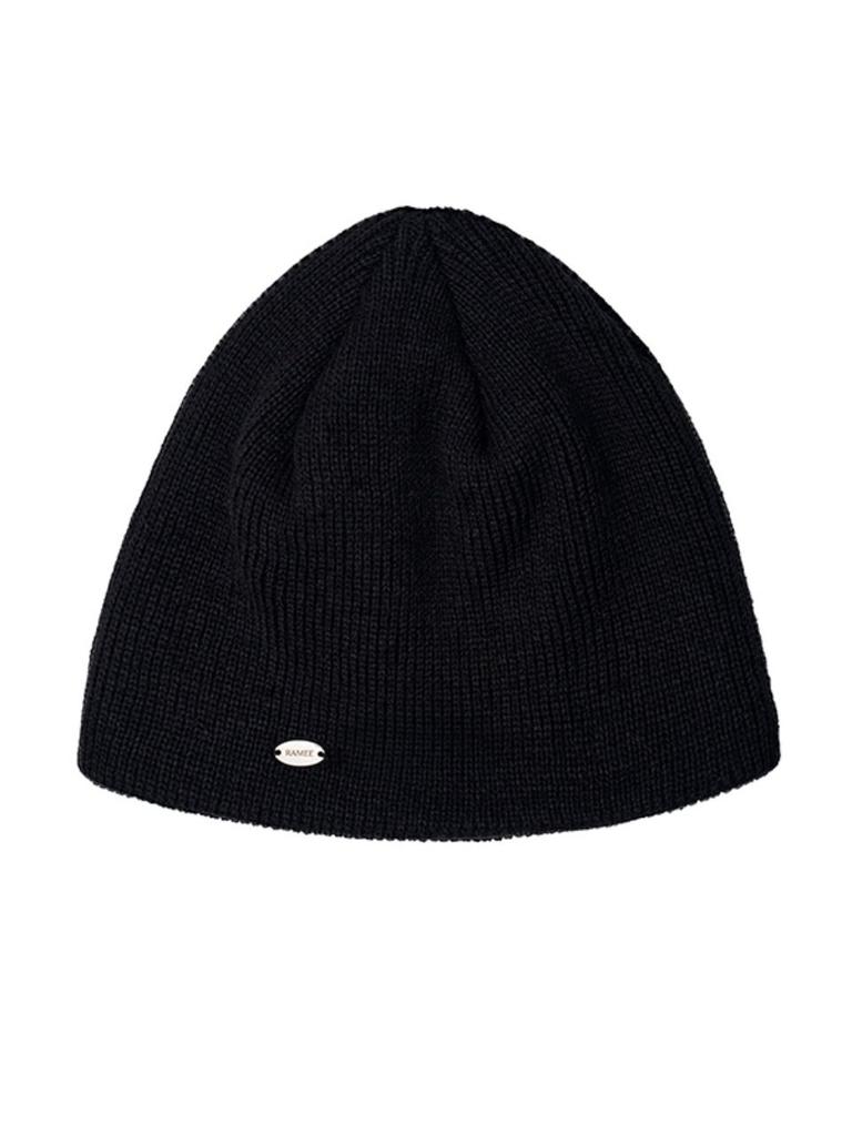 RAMEE Pendant Logo Beanie [Black]