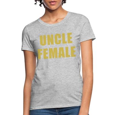 Uncle Female Funny TV Series Halloween Costume Women's T-Shirt