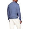 Tommy Hilfiger Logo Fashion Embroidered Pattern Half-Zip Pullover Stand Collar Cable Knit Sweater Comfortable Versatile Warm Men Sweater 78JB175-420