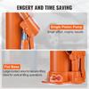 Hydraulic Long Ram Jack, 4 Ton Engine Hoist Cylinder with Single Piston Pump And Flat Base, Hydraulic Ram Cylinder for Engine Lift Hoists, Hydraulic
