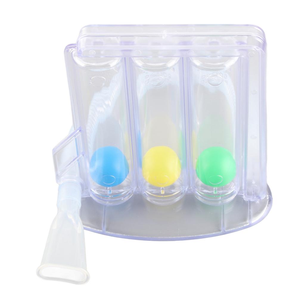 Breathing Exerciser ThreeBall Deep Breathing Vital Capacity Training Lung Exerciser