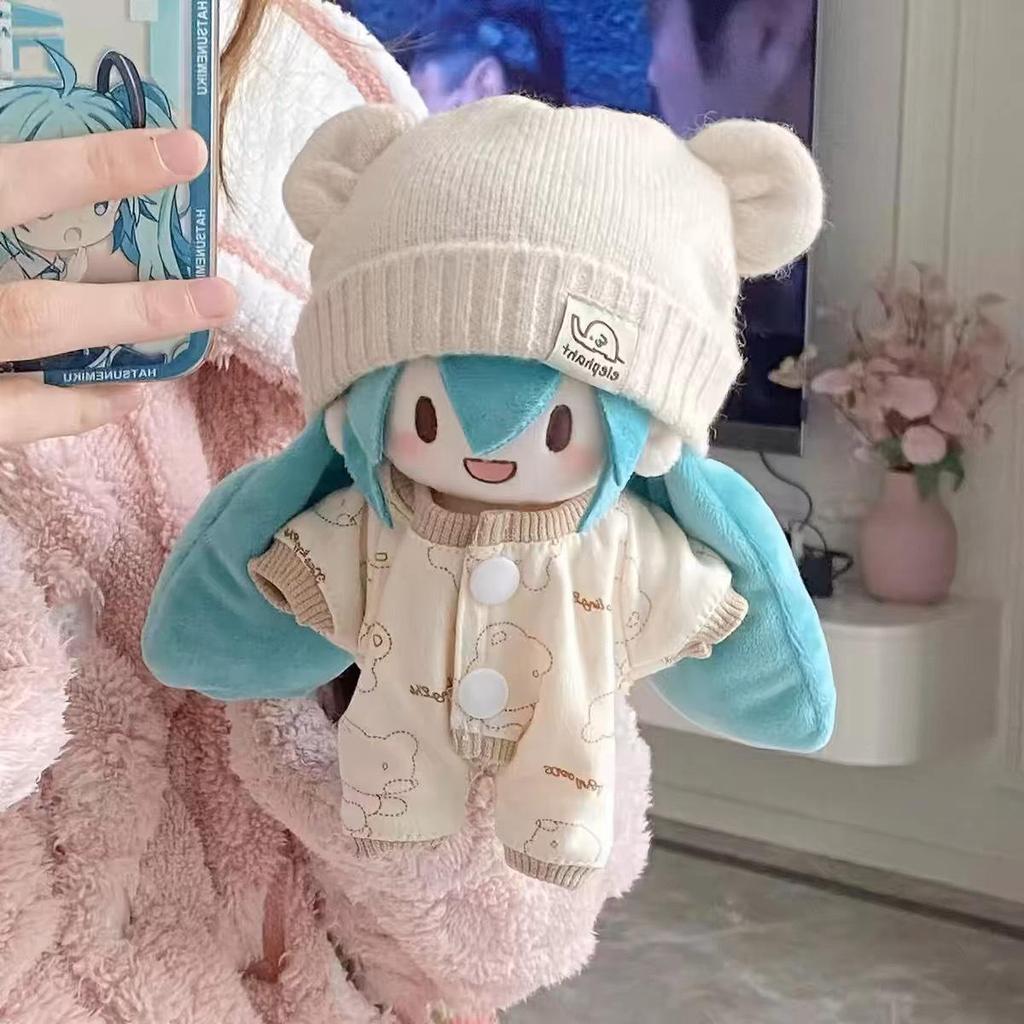 15cm Yukineko Cotton Plush Doll - Replaceable Outfit, Cute Birthday Gift