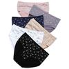 Women's Mid- Printed Panties, 7-Pack Assorted Colors, Everyday Underwear Set