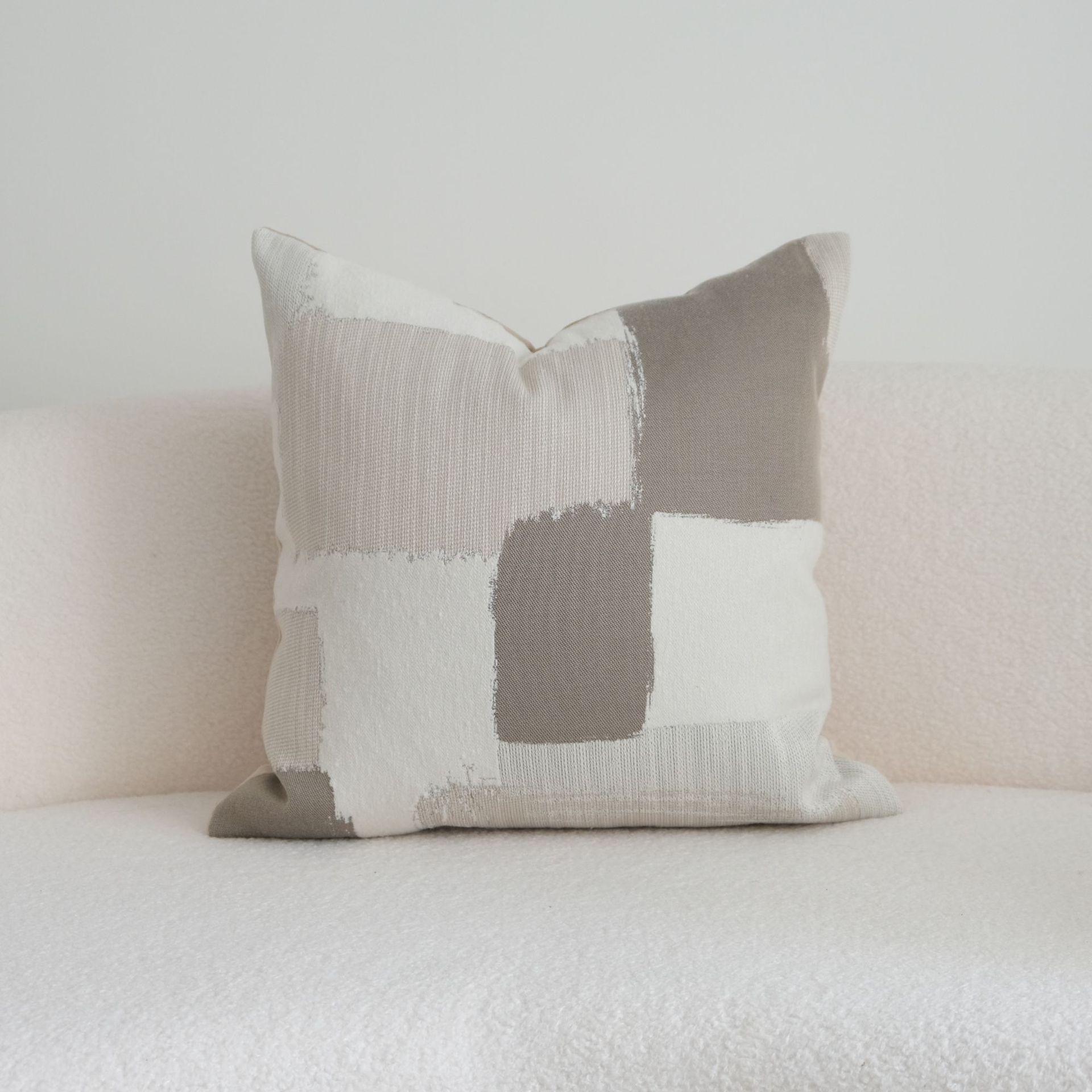 Housse de coussin couleur café style Wabi-Sabi Coussins Chenille Jeté de canapé Housse de coussin Décor de tête de lit Housses de coussin 30x50/45x45cm 45x45cm