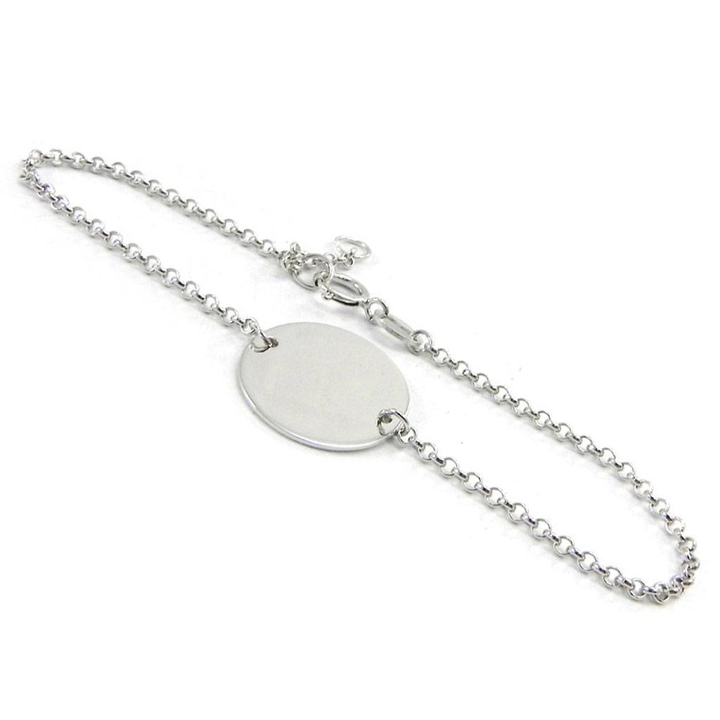 Les TréSors De Lily [I3692] - Strieborný NáRamok 'Identity' Strieborný (Rhodiovaný) - 15 Mm Strieborná-image