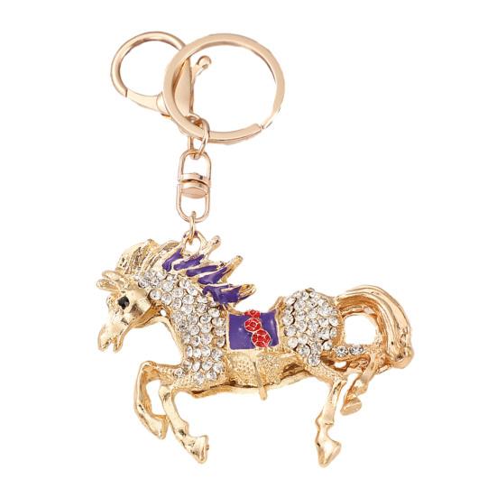 

Брелок Год Лошади 2026 Подвеска Год Лошади Металлическая Резьба Хороший I