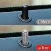 Car Door Pin Lifting Bolt Cover Decoration Trim For Mercedes Benz C E Class W204 W212 GLK Aluminium Alloy Interior Accessories