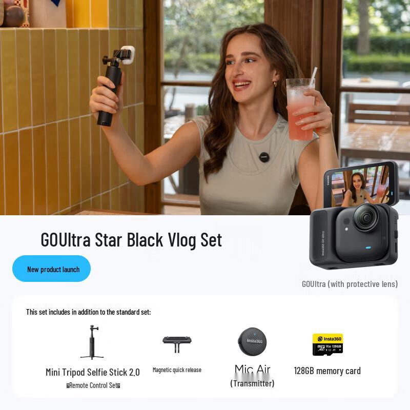 

Insta360 GO Ultra 4K Action & Vlog Camera (CN version)