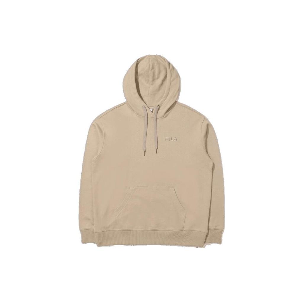 Fila Letter Pullover Sweatshirt Unisex Sweatshirt Khaki FS2POD3106X-BEG