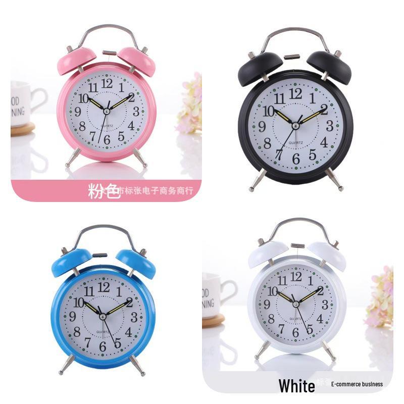 Металлический будильник 4 дюйма - Громкий таймер для пробуждения для студентов и детей