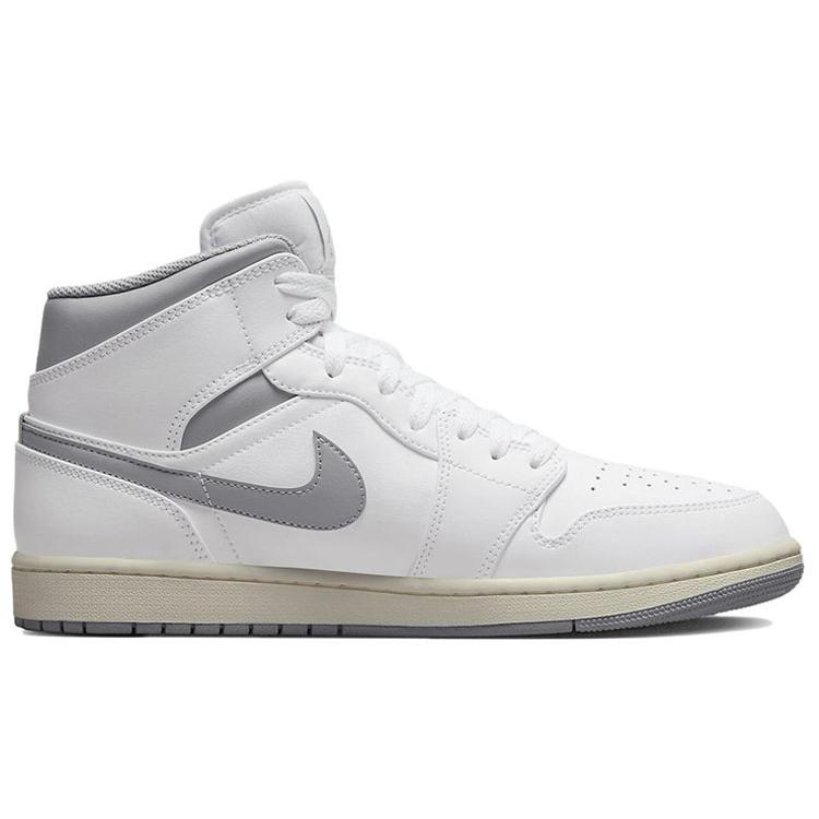 Ny JORDAN Air JORDAN 1 Mid Nøytral Grå 554724-135