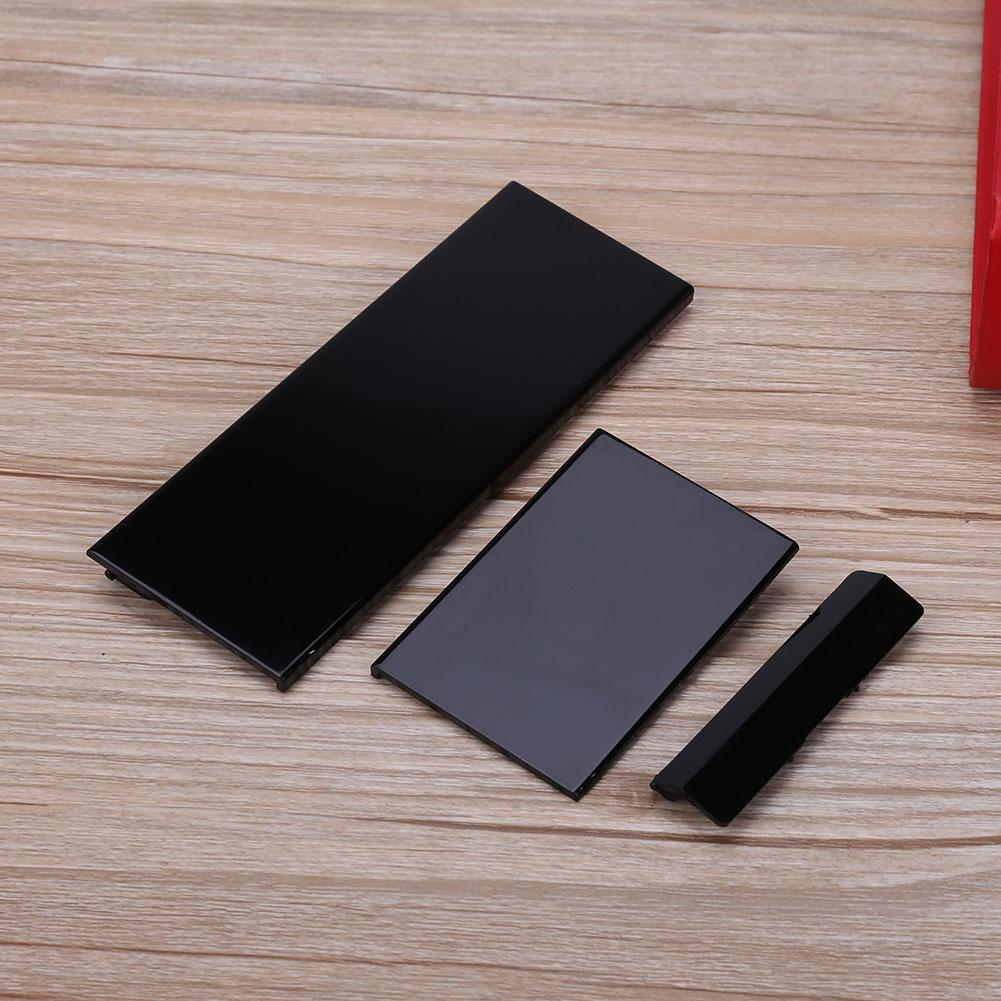 3 in 1 Memory Card Door Slot Cover Lids Replacement Memory Port Door Baffle Covers Game Console Accessories Fit for Nintendo Wii