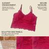 Zeriluna Elegant Wireless Push-Up Lace Underwear – Soft, Breathable, and Beautifully Trimmed to Enhance Your Bust.