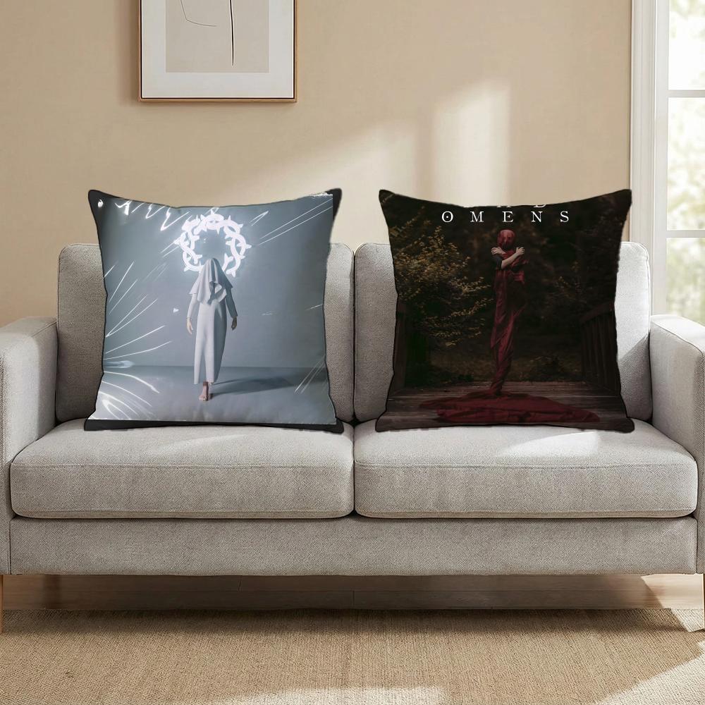 Bad Omens Kissenbezug Mehrzweck-Kissenbezug für Zuhause & Auto - Wendbar, Weich & Langlebig für den täglichen Gebrauch