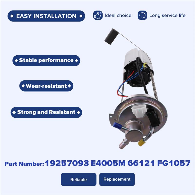 Car Electronic Fuel Pump Module For Silverado 1500 GMC Sierra 1500 2010-2013 E4005M 66121 FG1057 19257093