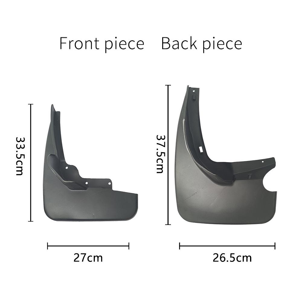 FOR Mercedes BENZ ML300 ML350 Mudguard Fender Mud Flaps Guard Splash Mudflaps Car Accessories 4pcs