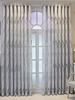 White GREY Embroidered European Style Thickened High-end Curtains for Bedroom Transparent Tulle for Living Room,Grommet Top,