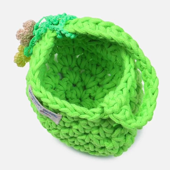 Fluorescent Green Knitting Bag_T264MBP236W
