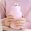 Hot Water Bag Silicone Safe Cute Design Microwave Hting Portable Hot Water Bottle