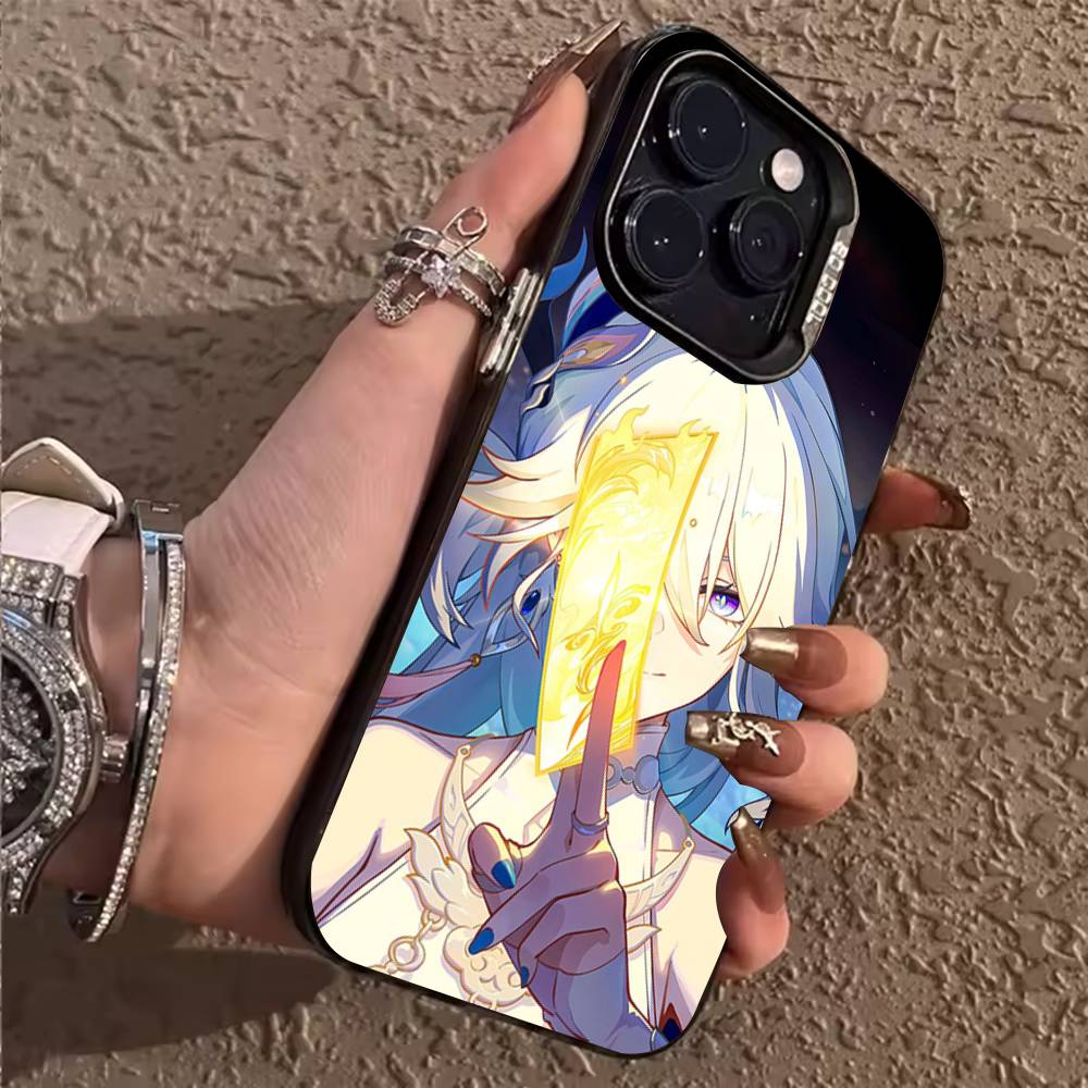 

H-Honkai Star rail Яо Гуан Чехол для телефона для iPhone 17,16,15,14,13,12,11,Pro,MAX,Plus Мягкий ТПУ, приятный для кожи Чехол iPhone15plus