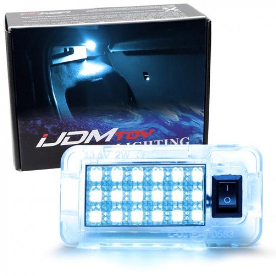 Super Bright Ice Blue Full LED Trunk Cargo Area Light w/ Switch For Toyota Lexus