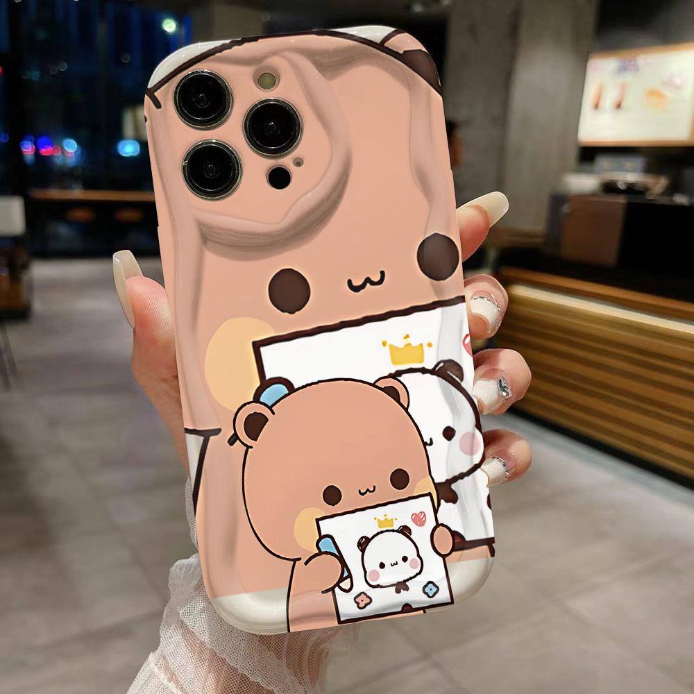 

Чехол для телефона Горячий BuBu DuDu Мультяшная пара Для Xiaomi Redmi 15 15C 14C 13C 12C 10C K50 K40 Note 14 13 12 11 Pro Plus Мягкий ТПУ Чехол Redmi 10C 4G