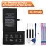 IPhone XS MAX A2101A192 A2104 A2102 3174mAh Pil + Araçlar için yedek Telefon pili