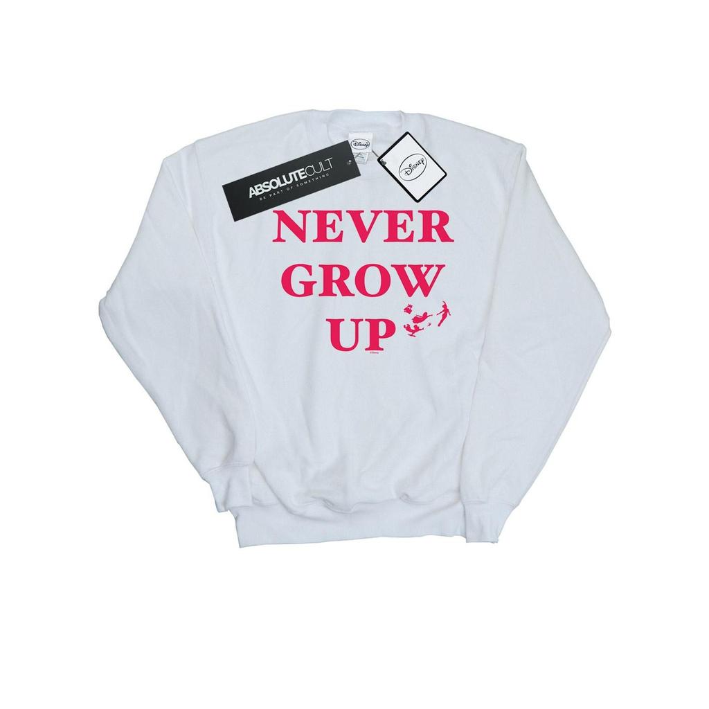 Disney Jungen-Sweatshirt „Peter Pan Never Grow Up“.