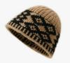 Women's Knitted Wool Blend Winter Scarf - Trendy Korean Style, High-End Cashmere Feel, Versatile for Students
