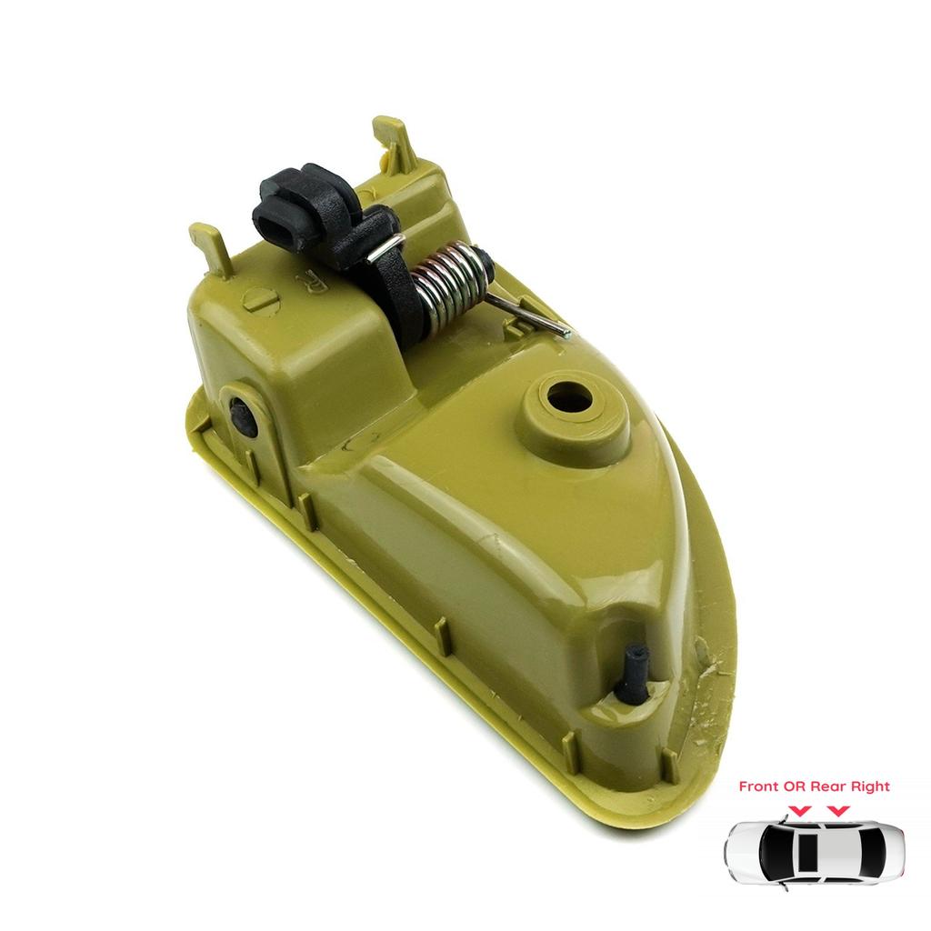 BDP931 Interior Right Door Handle Olive Green Color For Renault Kangoo MK1 KC FC Twingo I C06 S06 Nissan Kubistar X76 8200259376