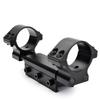 Tactical Dual Rings 25.4/30mm Zero Recoil Mount Hunting Accessories For 11mm/20mm Dovetail Picatinny Rail Tactical Scope Mount