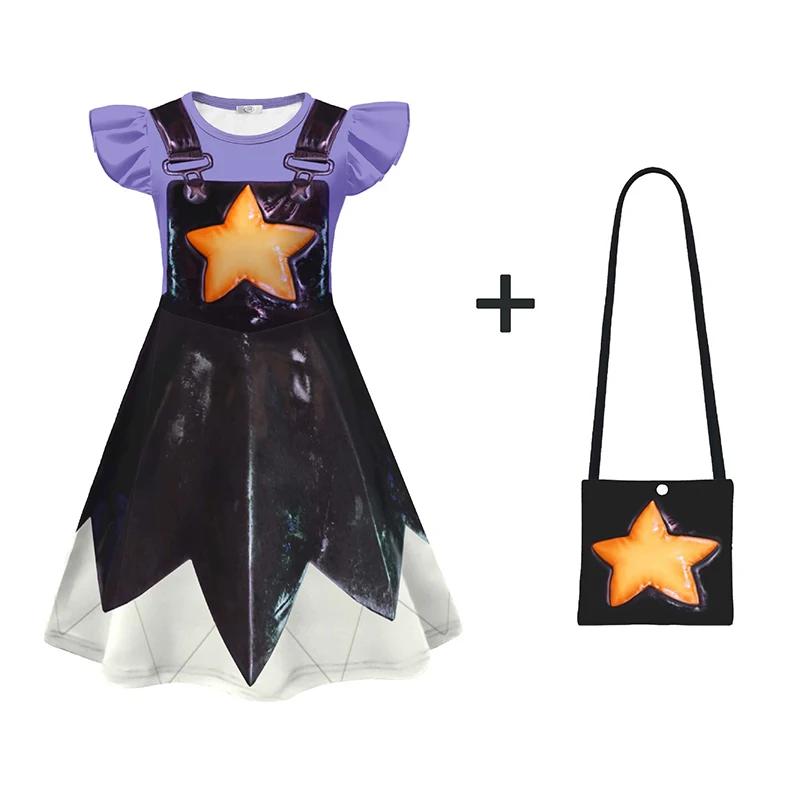 Costume da Cosplay di Lily di Poppy Playtime, Gioco Horror, per Bambine Bambini, Halloween, Carnevale, Festa, Travestimento