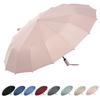 Folding Automatic Opening and Super Suitable for Both Sunny and Rainy UV Large Size 16-rib Umbrella, One-touch Closing, Windproof, Water-repellent,