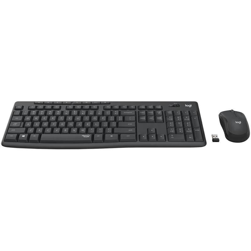 Logitech MK295 Wireless Quiet Keyboard and Mouse Combo