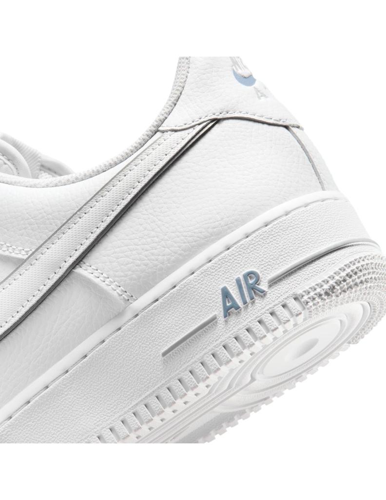 Nike Air Force 1 07 LV8 sneakers leather White/Metallic Silver/Wolf Grey