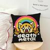 Funny Cartoon Cute Art A-Aggretsuko Sro Comfort Soft Hogar Pillowcase For Sofa Living Room Bed Home Decor Protective Covers